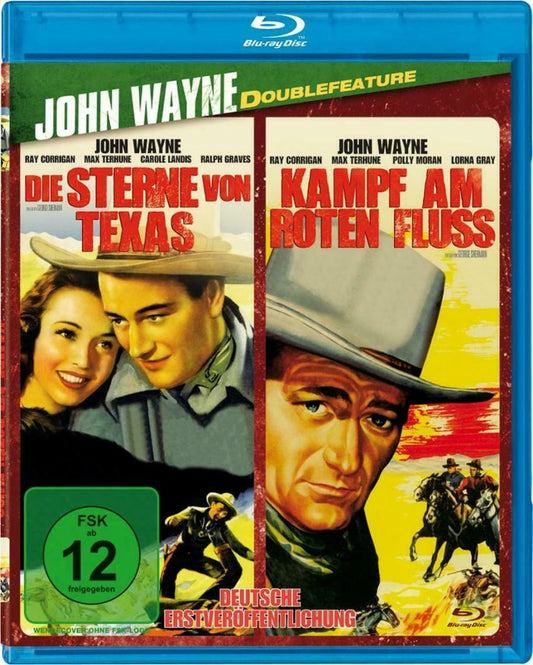 John Wayne Doublefeature (Kampf am roten Fluss/Die Sterne von Texas) Blu-ray