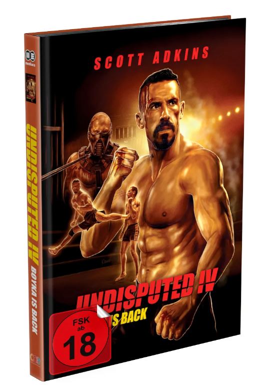 UNDISPUTED IV: BOYKA IS BACK – 2-Disc Mediabook Cover A (Blu-ray + DVD) Limited 999 Edition – Uncut