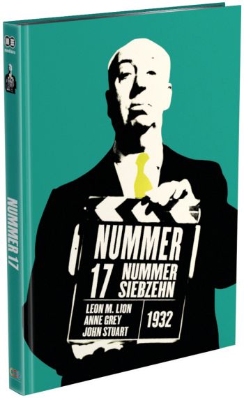 Alfred Hitchcock Nummer 17 Mediabook Cover C Blu-ray+DVD limitiert