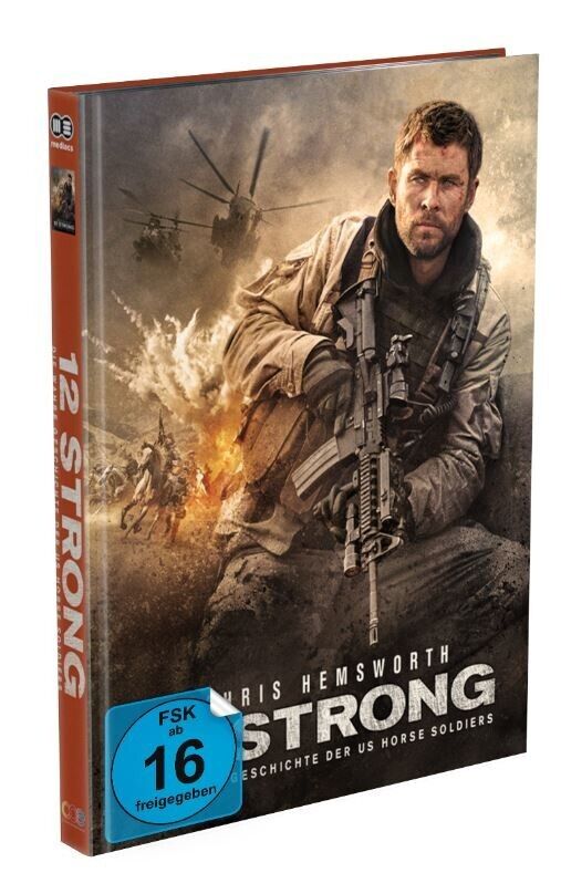 12 Strong 2-Disc Mediabook Cover A (4K UHD + Blu-ray) Limited Edition
