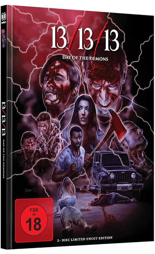 13/13/13 - Day of the Demons  - Mediabook - Cover A - Limited Edition auf 500 Stück (Blu-ray+DVD) UNCUT