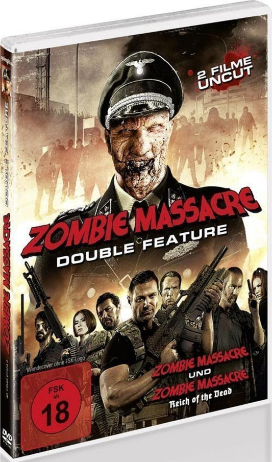 Zombie Massacre Double Feature [2 DVDs] NEU/OVP FSK18
